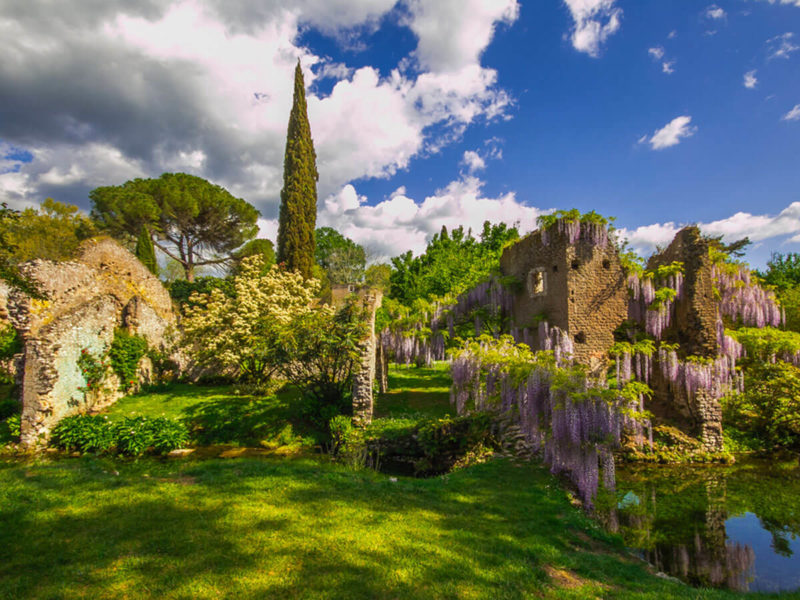 sermoneta oasi di ninfa